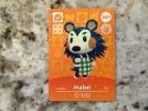 MABEL #207 Animal Crossing Amiibo Authentic Nintendo Mint Card From Series  3 | eBay